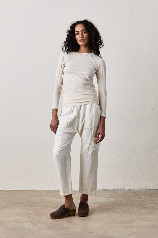 SHAILEY PANT / SOFT WHITE