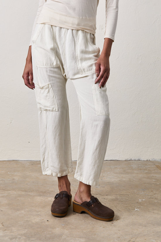 SHAILEY PANT / SOFT WHITE