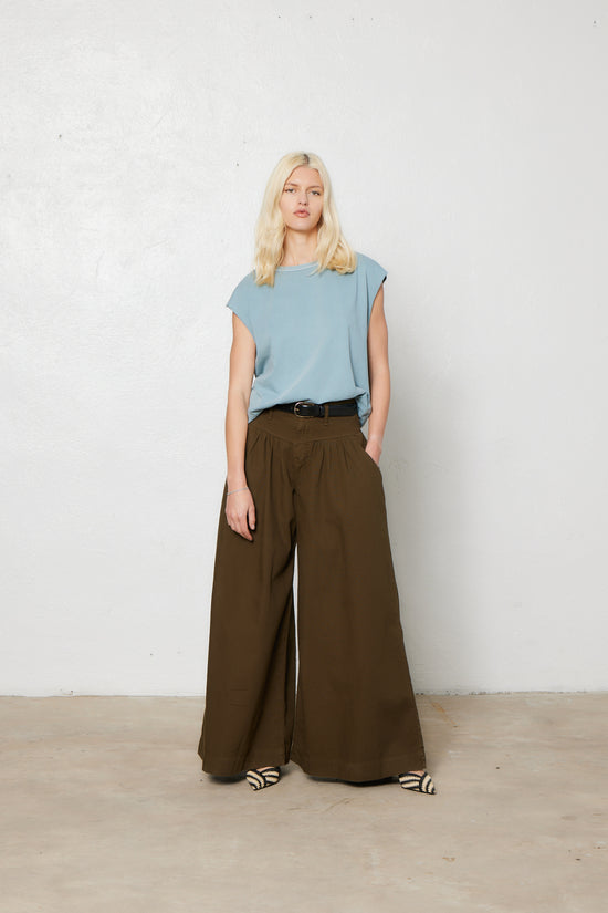 TALISE SUPER WIDE PANT / COLONIAL