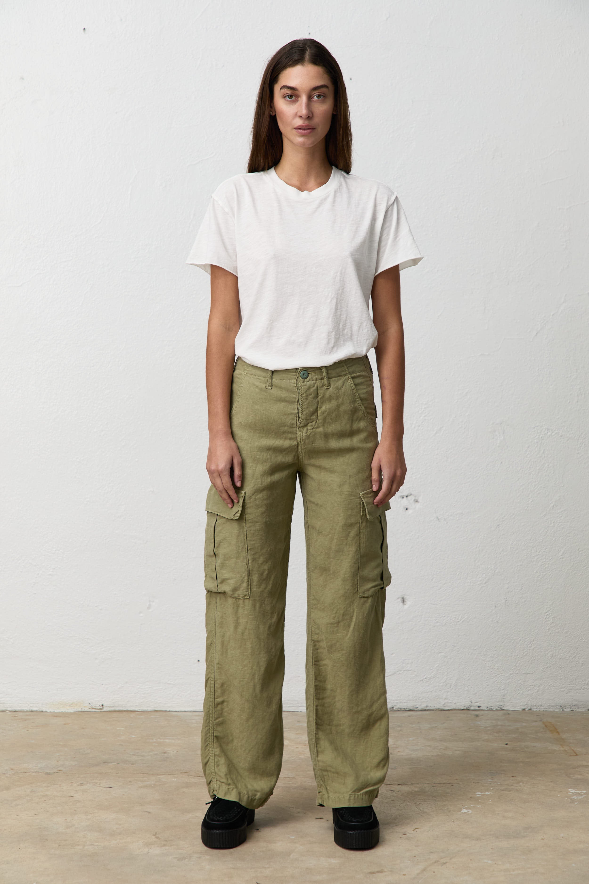 BENNETT CARGO PANT / PIGMENT DUSTY GREEN