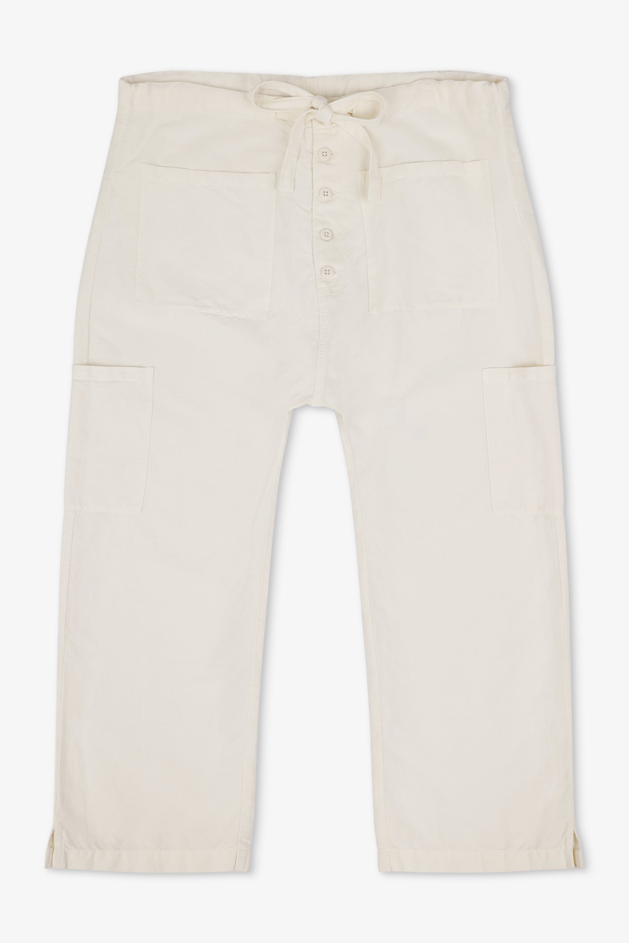 【新作】nod cotton linen circus pants【新品タグ付】 Latex Free Organic Cotton Drawstring Lounge Pant