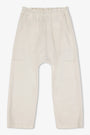 SHAILEY PAPERBAG WAIST PANT / IVORY