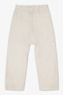 SHAILEY PAPERBAG WAIST PANT / IVORY