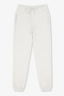 ISABELLA HIGH WAIST STRAIGHT SWEATPANT / SOFT WHITE