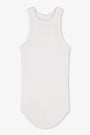 ALEXA FITTED RIB TANK / SOFT WHITE