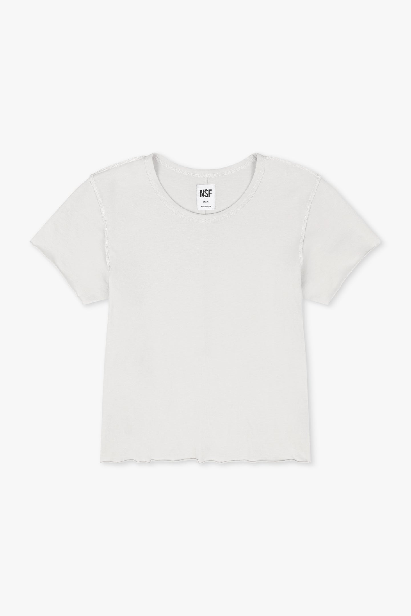 ALESSI SHRUNKEN TEE / SOFT WHITE