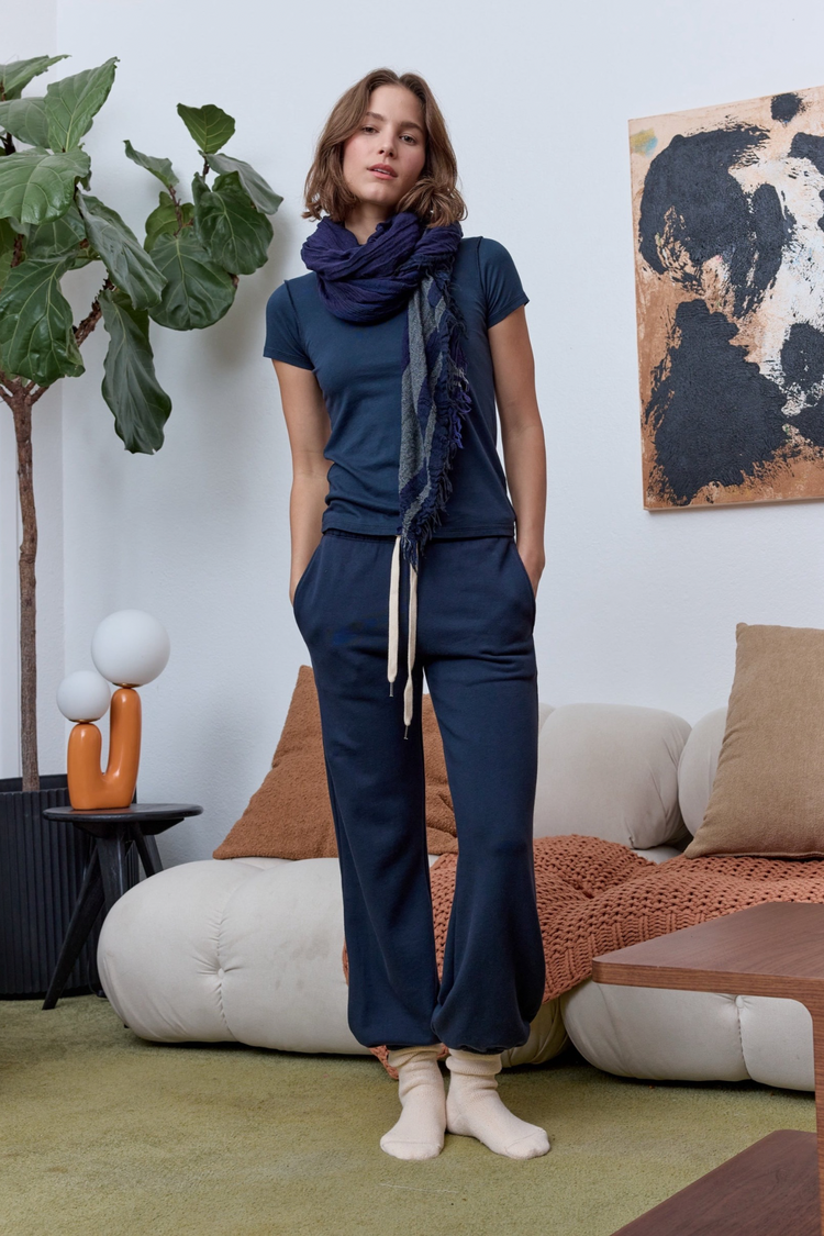 NSF Shane Billow Loop Terry Sweatpant - Eclipse