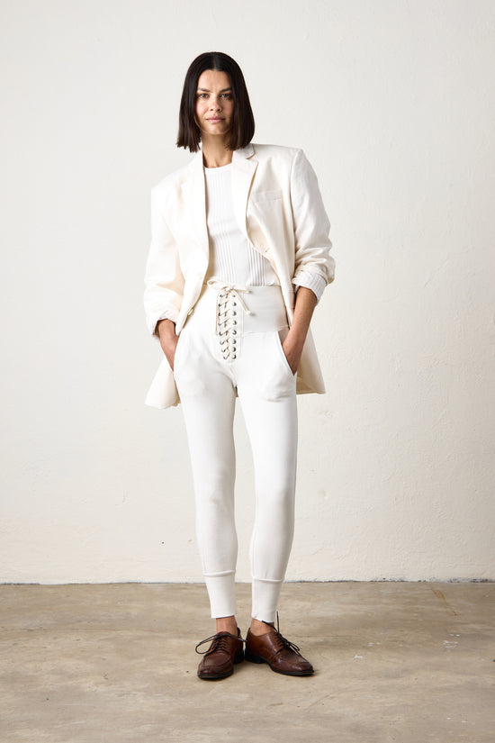 LAWRENCE OVERSIZED BLAZER / IVORY