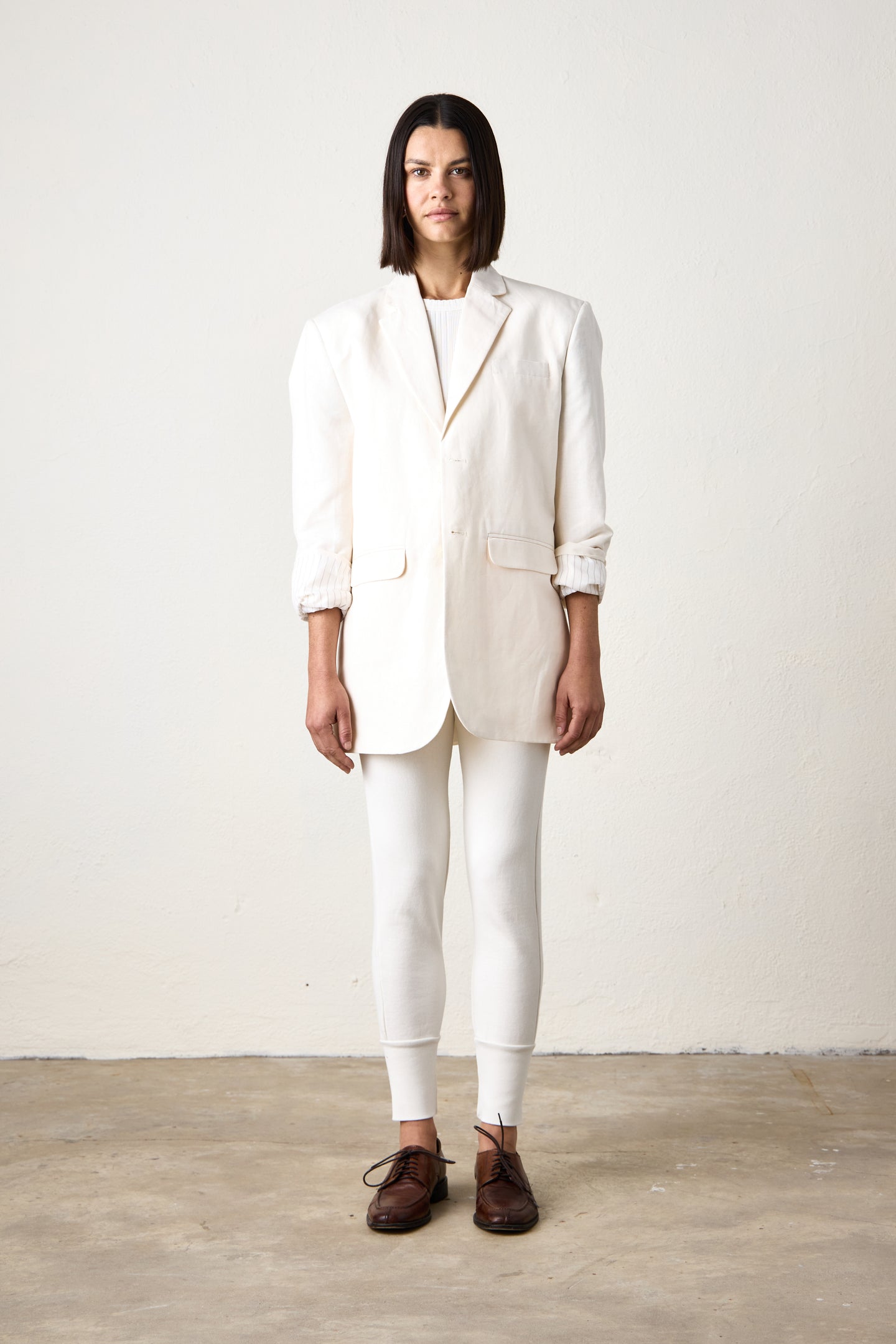 LAWRENCE OVERSIZED BLAZER / IVORY