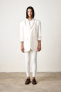 LAWRENCE OVERSIZED BLAZER / IVORY