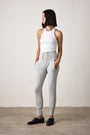 MAREN CORSET VINTAGE TERRY SWEATPANT / HEATHER GREY