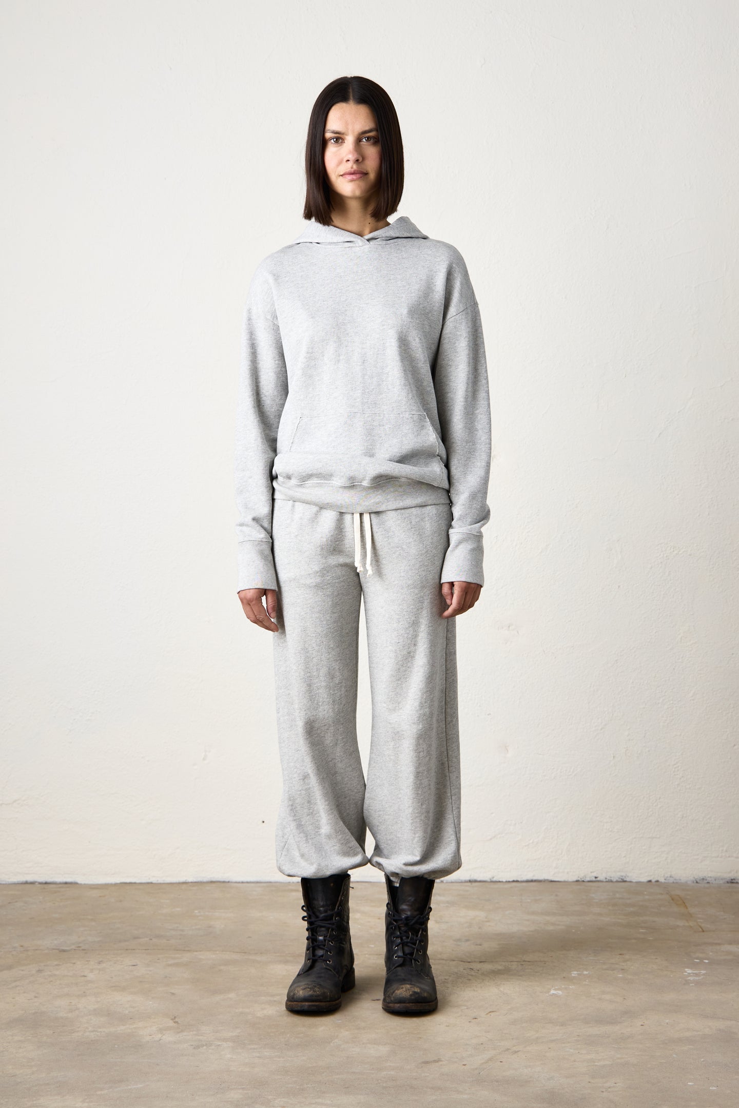 SHANE BILLOW VINTAGE TERRY SWEATPANT / HEATHER GREY