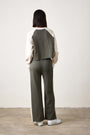 RILEY FRENCH TERRY SPORT PANT / OLIVE/IVORY