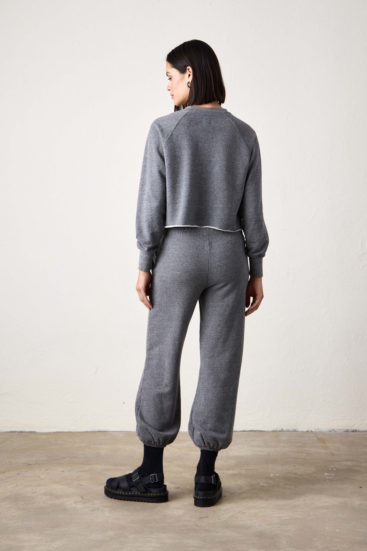 SHANE BILLOW TRIBLEND SWEATPANT / CHARCOAL HEATHER GREY