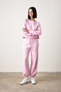 SHANE BILLOW FRENCH TERRY SWEATPANT / PINK SORBET