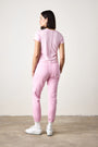 SAYDE SLIM LOOP TERRY SWEATPANT / PINK SORBET