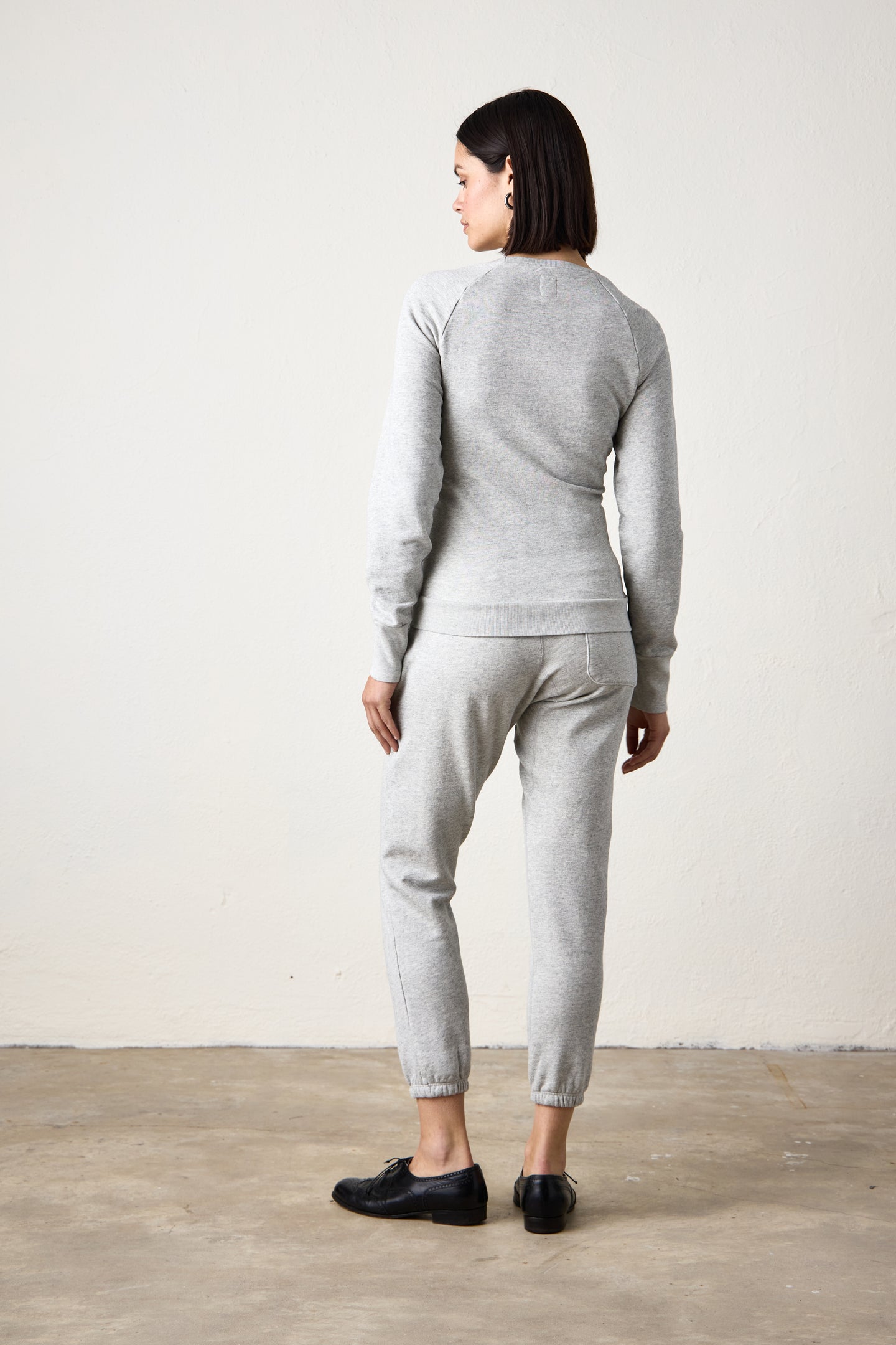 ELIO CORSET CREW / HEATHER GREY