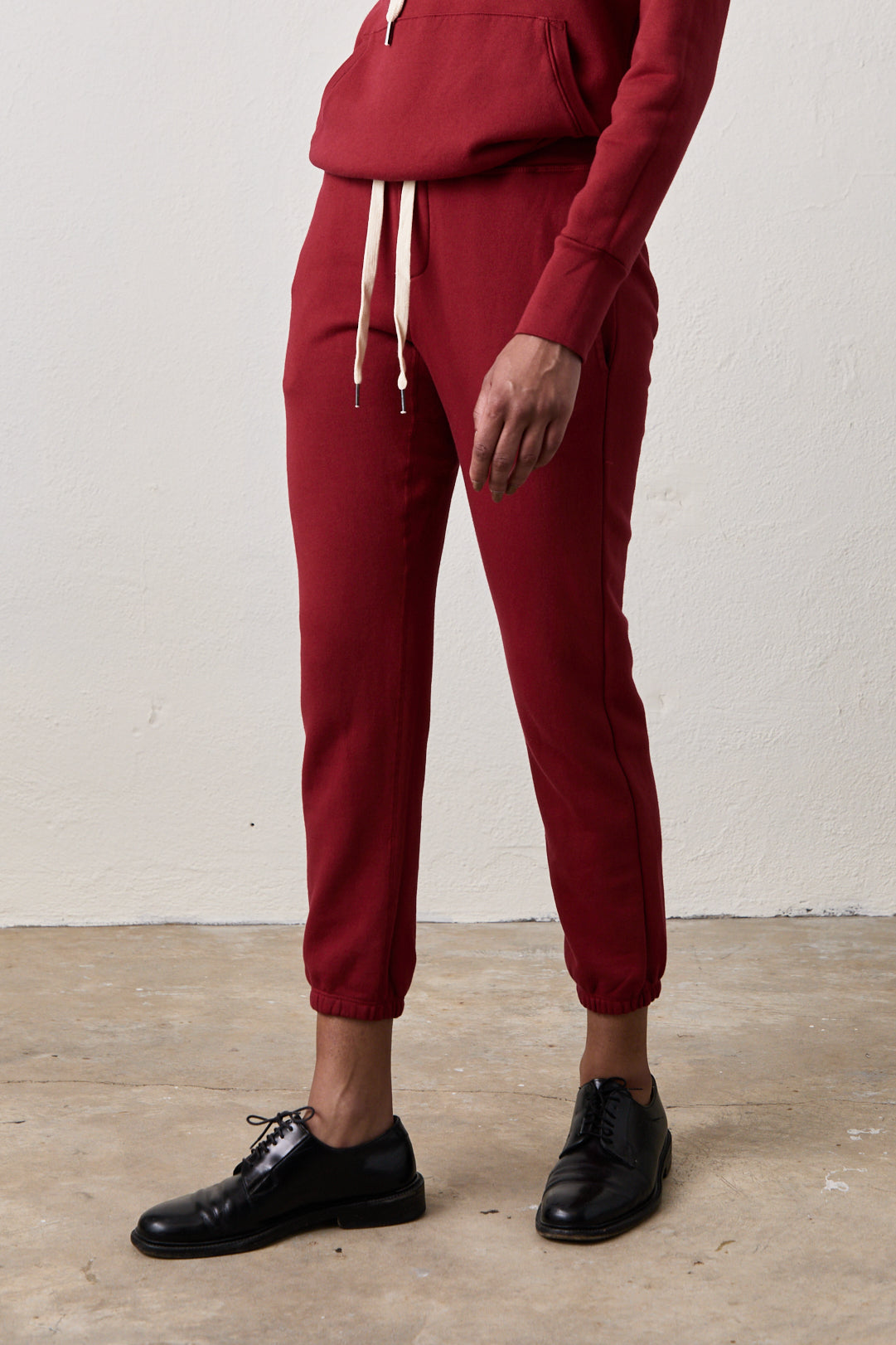 SAYDE SWEATS / DEEP RED