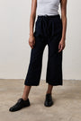 AKARI TIE WAIST PANT / INK