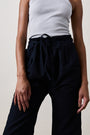 AKARI TIE WAIST PANT / INK