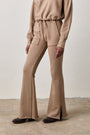 RUSTY SIDE SLIT FLAIR PANTS / BUNGALOW