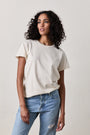 MOORE RELAXED TEE / PARCHMENT