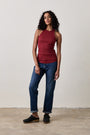 ALEXA RIB TANK / DEEP RED