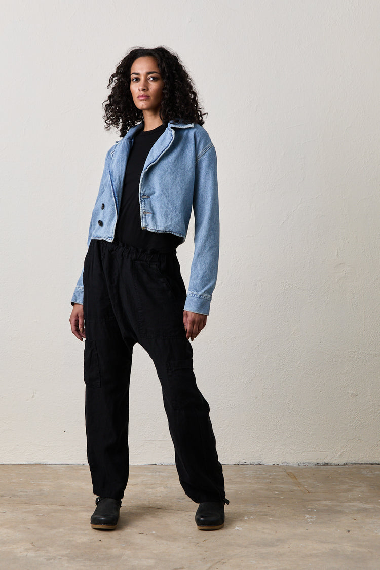 NSF Blake Denim Blazer / Nimes Wash