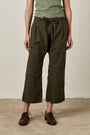 AKARI TIE WAIST PANT / OLIVE