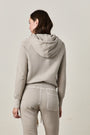 LISSE FITTED PULLOVER HOODY / BEACHWOOD