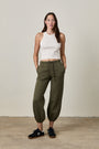 SHANE BILLOW SWEATPANT / OLIVE