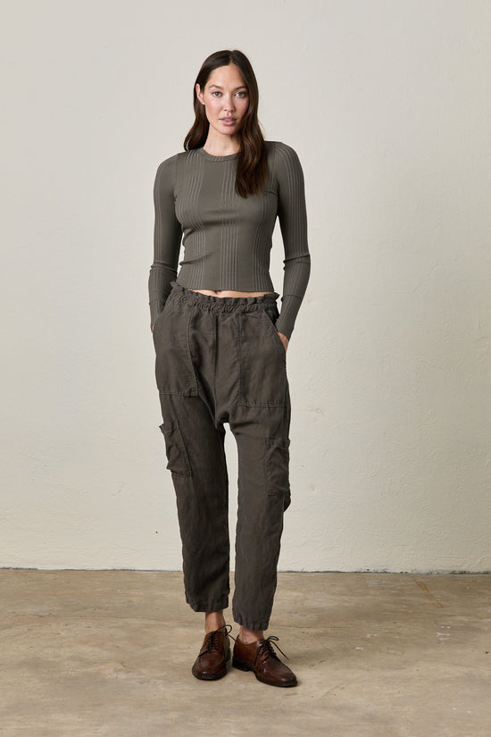 SHAILEY PANT / OLIVE