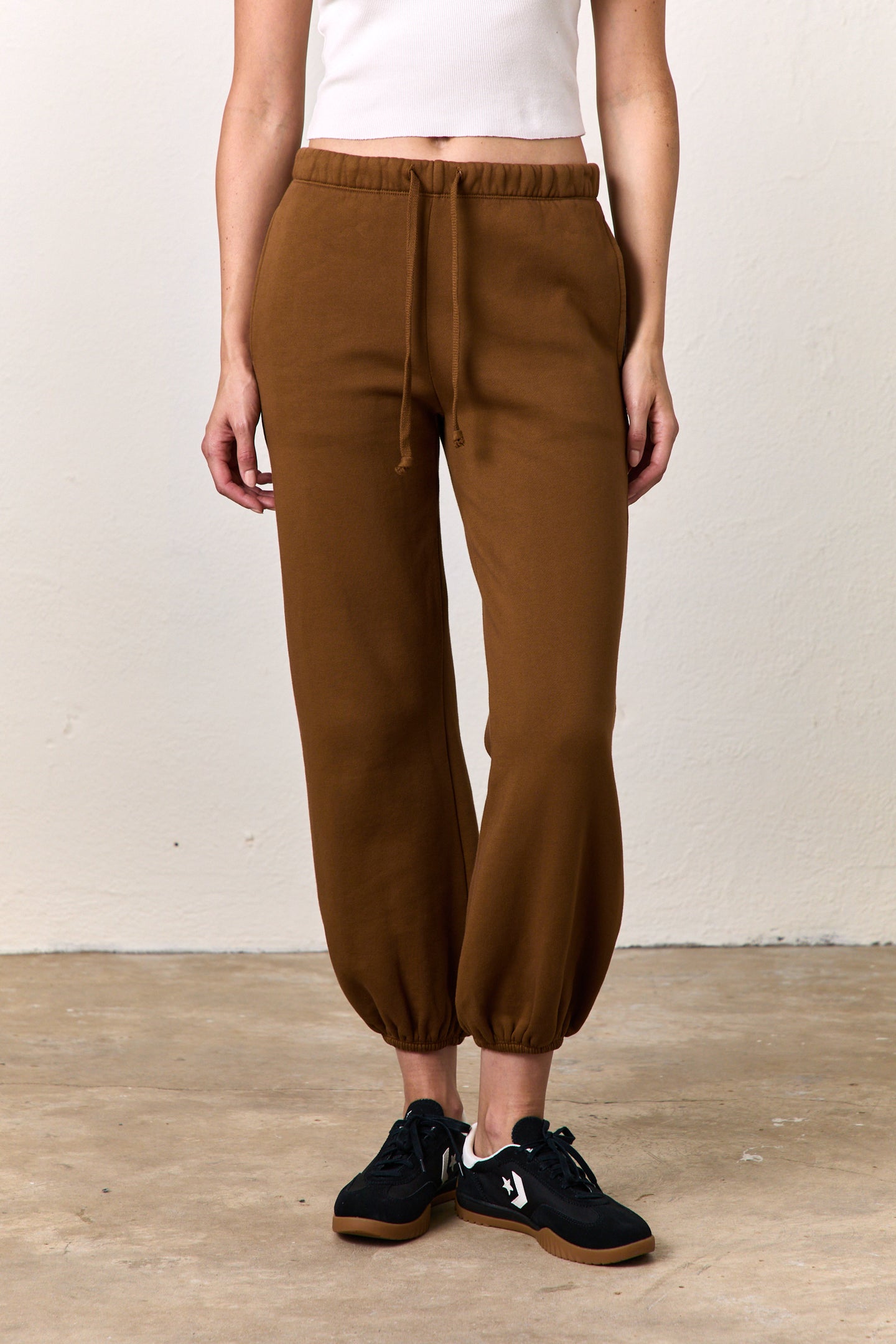 SHANE BILLOW SWEATPANT / ESPRESSO