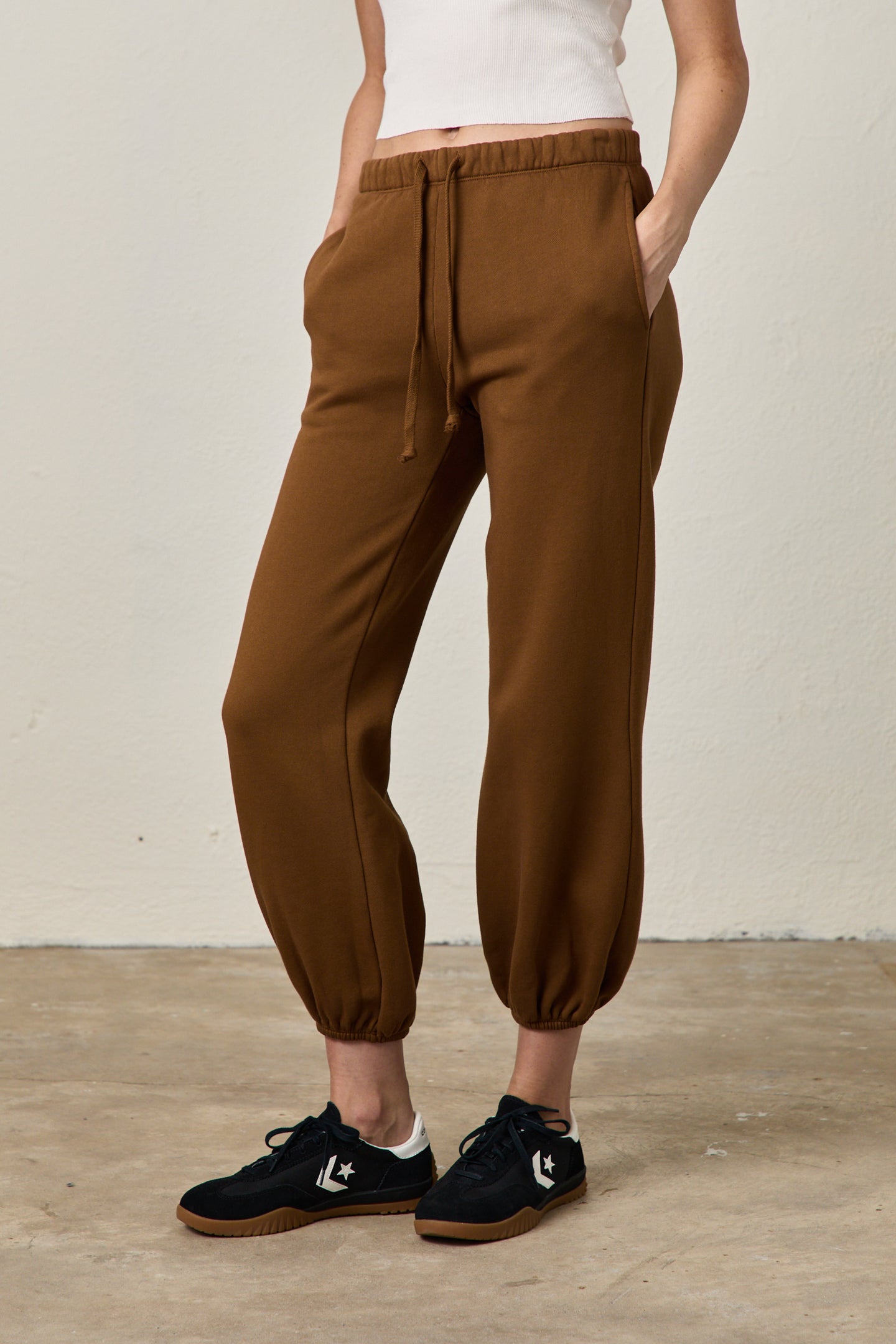 SHANE BILLOW SWEATPANT / ESPRESSO