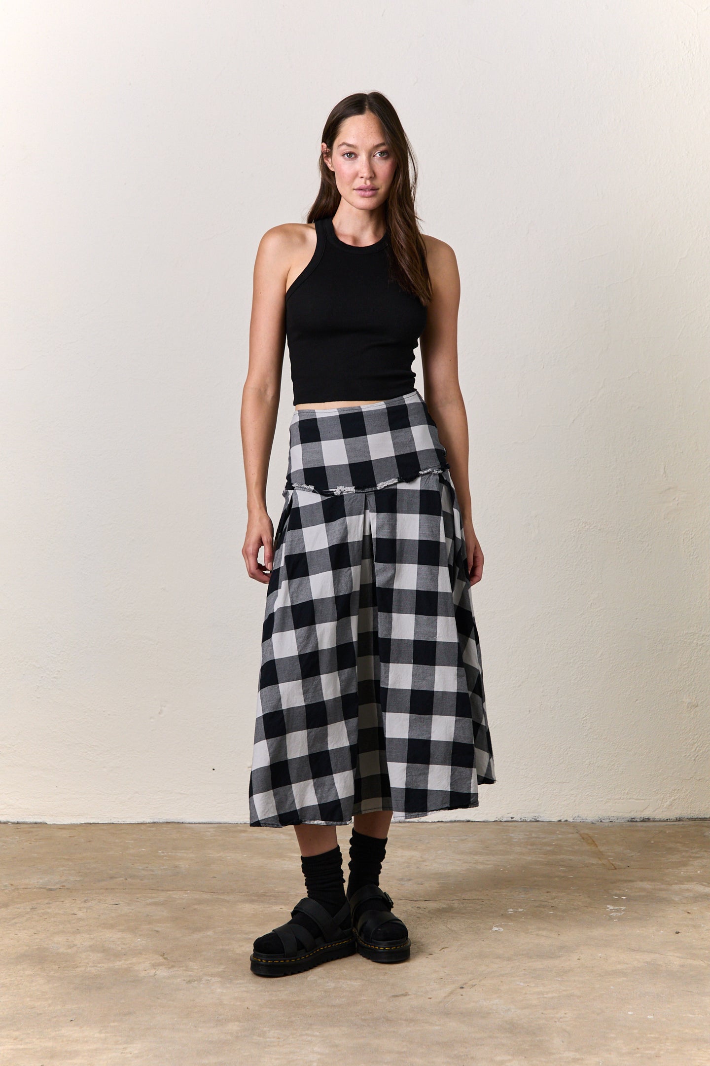 COLEEN PLAID SKIRT / VETTE