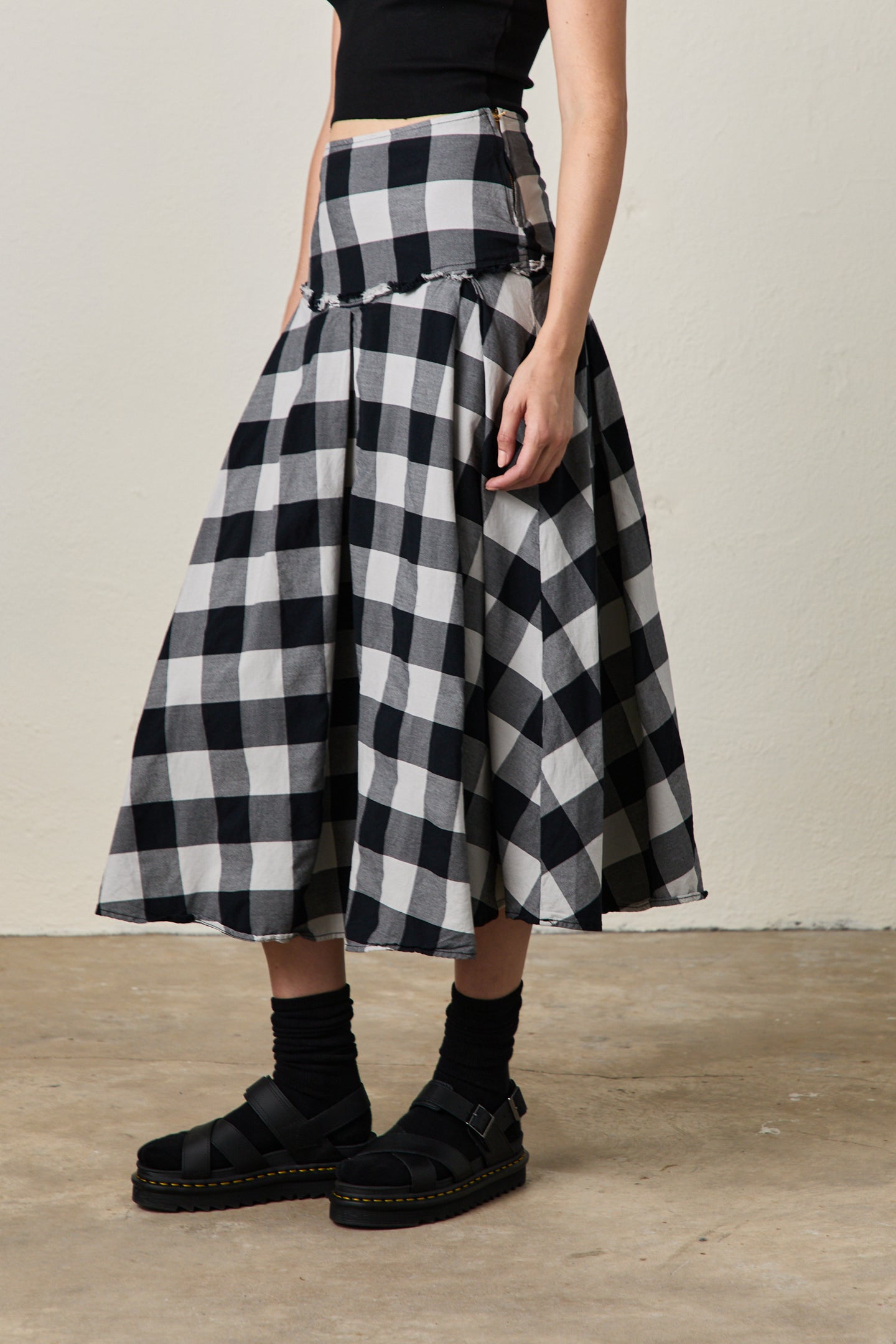 COLEEN PLAID SKIRT / VETTE