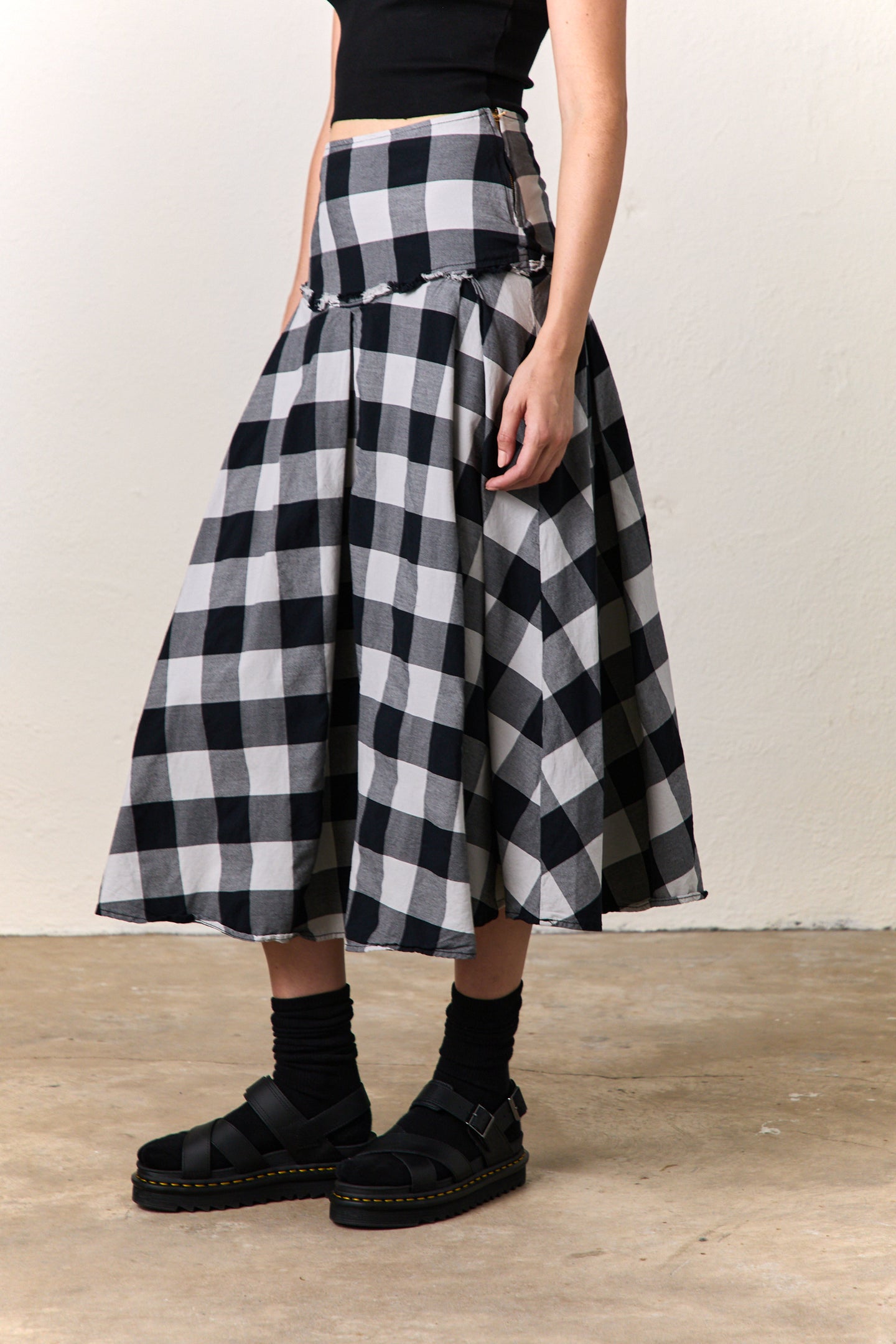 COLEEN PLAID SKIRT / VETTE