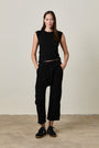 SHAILEY PANT / OVER DYE BLACK