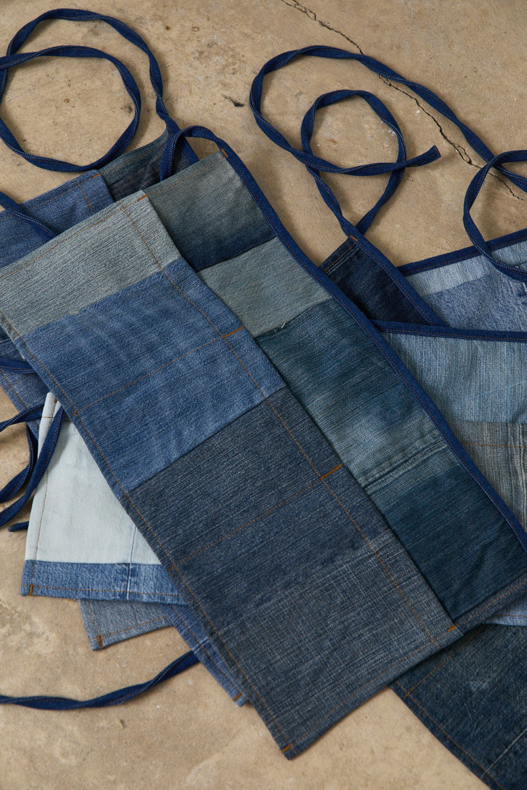 NEIGHBORHOOD DENIM APRON インディゴ CHEFtog-Bib-Apron-Dark-Indigo-