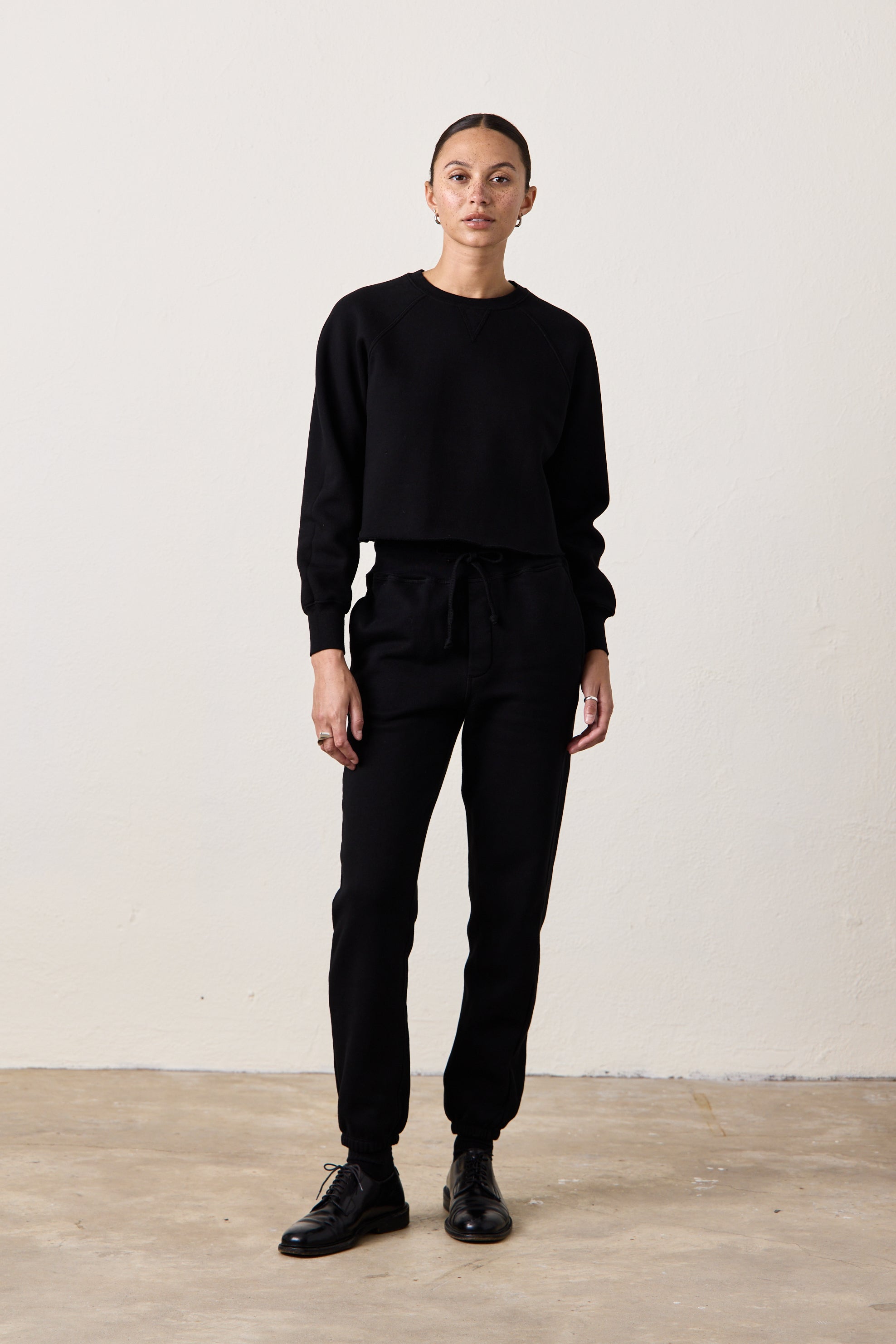 ISABELLA HW STRAIGHT SWEATS / BLACK – NSF Clothing