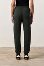 ISABELLA HIGH WAIST STRAIGHT LEG SWEATPANT / DARK OLIVE