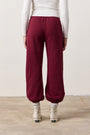 SHANE BILLOW SWEATPANT / DARK CHERRY