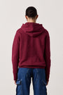 ELLIS RELAXED HOODY / DARK CHERRY