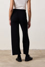 RILEY SPORT PANTS / BLACK/IVORY