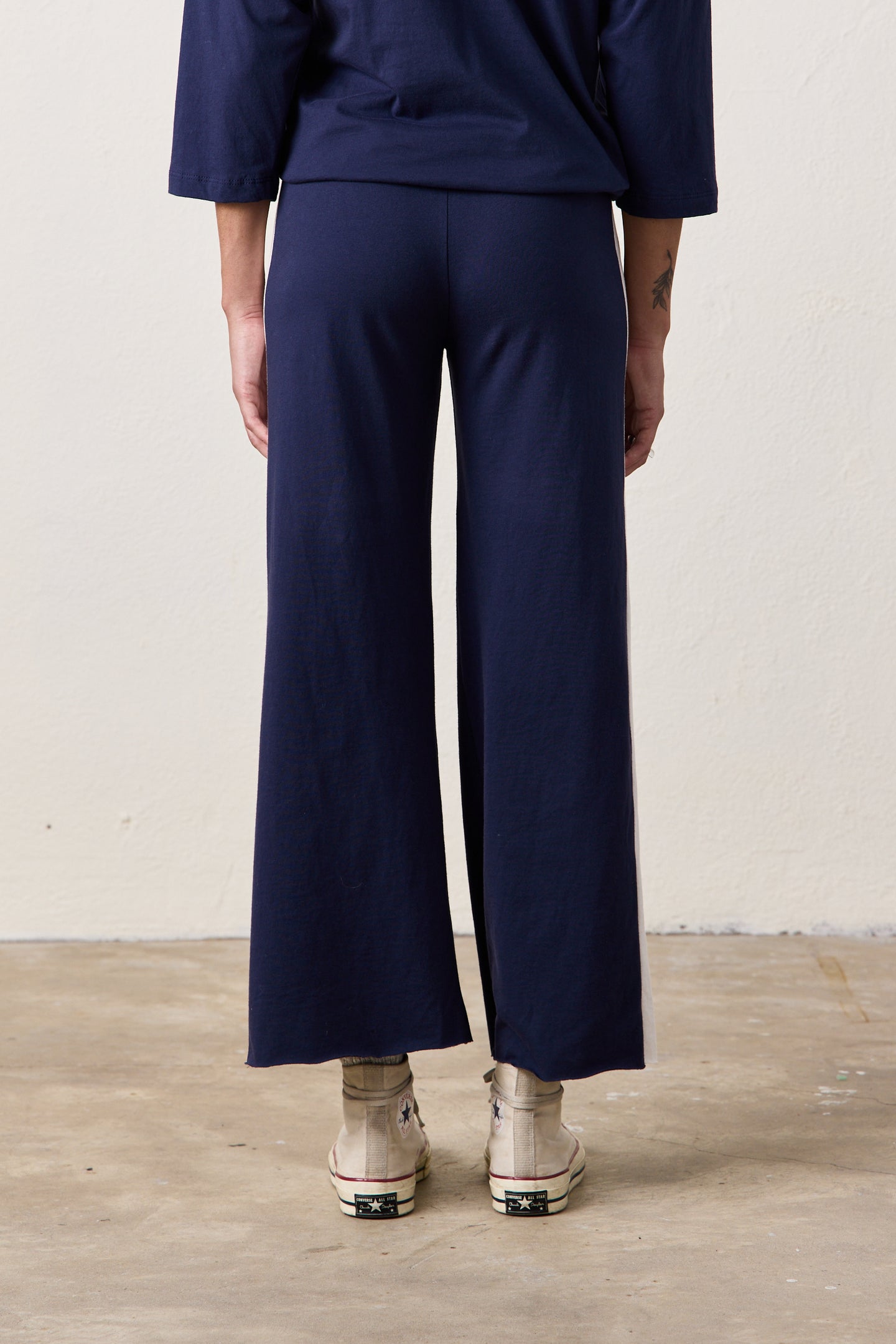 RILEY SPORT PANTS / NAVY/IVORY