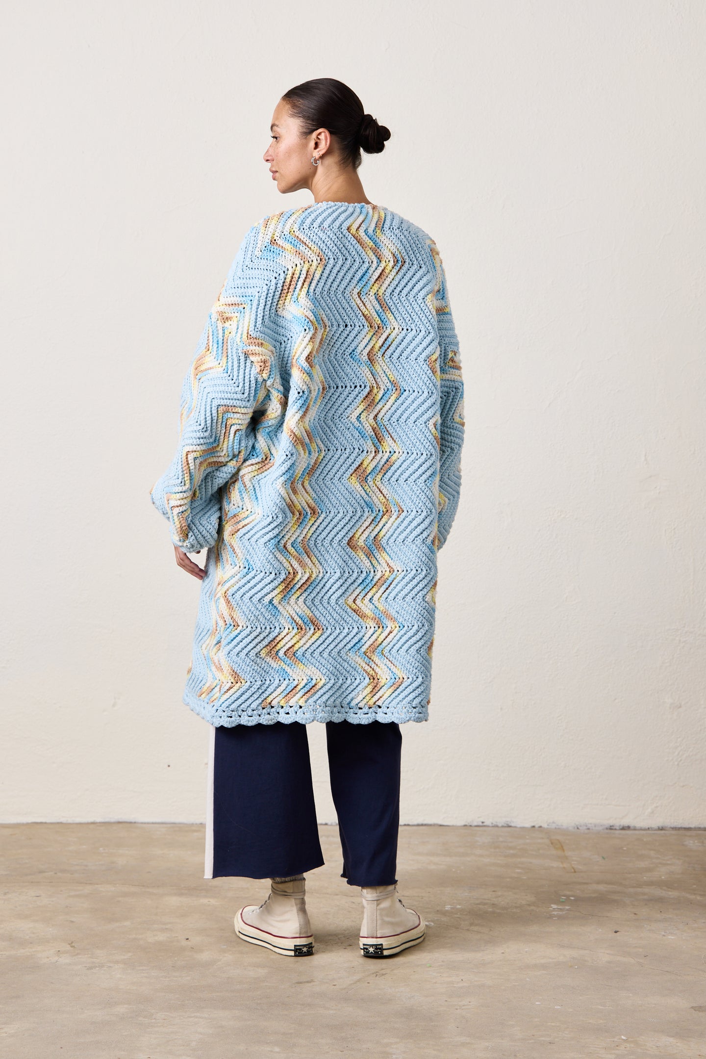 NSF X NM COCOON SWEATER / BABY BLUES