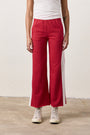 RILEY SPORT PANTS / RED/IVORY