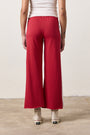 RILEY SPORT PANTS / RED/IVORY