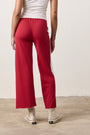 RILEY SPORT PANTS / RED/IVORY