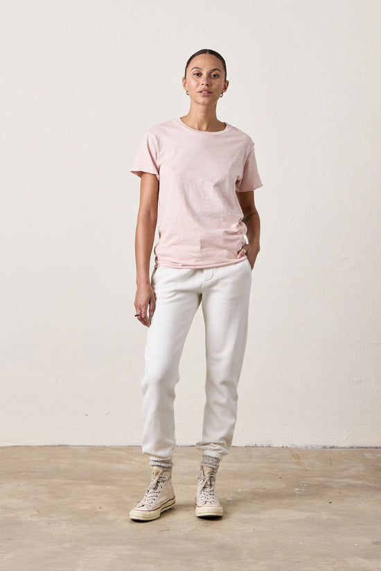 MOORE RELAXED SLUB JERSEY TEE / ROSY